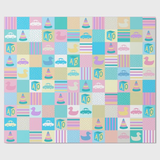 BABY HAPPY CADEAUPAPIER (Vlak)