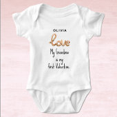 Baby Happy Valentijnsdag Pasgeboren-Peuter Bodysui Romper