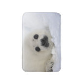 Baby Harp Seal Badmat (Voorkant Verticaal)