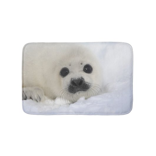 Baby Harp Seal Badmat (Voorkant)