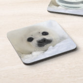 Baby Harp Seal Drankjes Onderzetter (Linkerzijde)