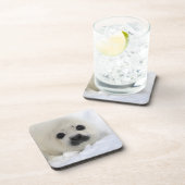 Baby Harp Seal Drankjes Onderzetter (Rechterzijde)