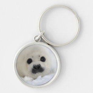 Baby Harp Seal Sleutelhanger