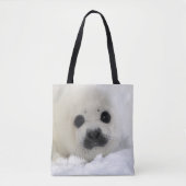 Baby Harp Seal Tote Bag (Voorkant)
