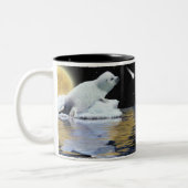 Baby Harp Seal Wildlife Supporter Gift Mok (Links)