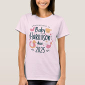 Baby Harrison Verschuldigd 2025 | Schattige zwange T-shirt (Voorkant)