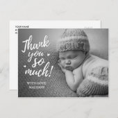 Baby Hartelijk dank Briefkaarten (Voorkant / Achterkant)