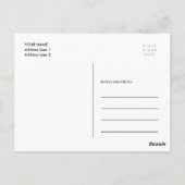 Baby Hartelijk dank Briefkaarten (Achterkant)