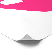 Baby harten poster (Hoek)