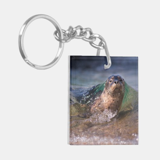 Baby-havenzegel Sleutelhanger (Voorkant Links)