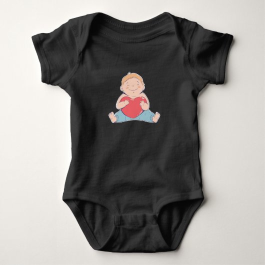 Baby Heart Romper (Voorkant)
