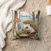 Baby Hedgehog Boys gepersonaliseerd Kussen (Deken)
