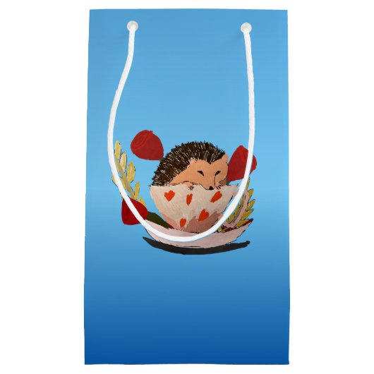 Baby Hedgehog Klein Cadeauzakje (Voorkant)
