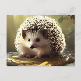Baby Hedgel Wildlife Portret Briefkaart