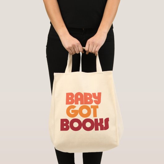 Baby heeft boeken tote bag (Voorkant (product))