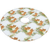 Baby heilige kerstboomrok kerstboom rok (Gekanteld)