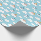 Baby Hercules and Pegasus Cloud Pattern Wrapping P Cadeaupapier (Hoek)