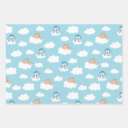 Baby Hercules and Pegasus Cloud Pattern Wrapping P Inpakpapier Vel (Voorkant)
