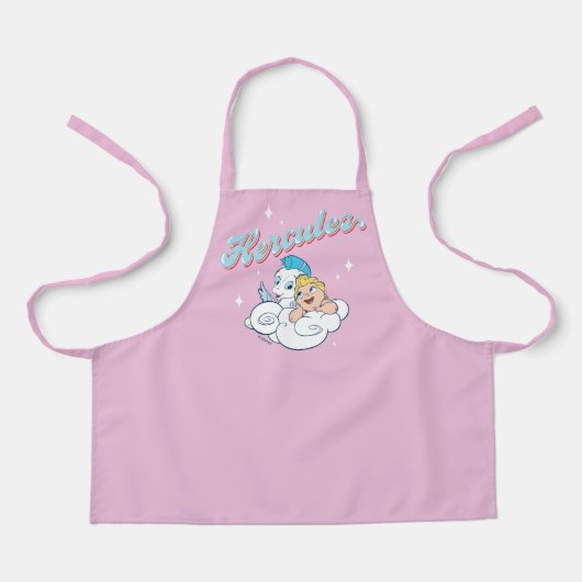 Baby Hercules and Pegasus on a Cloud Apron Schort (Voorkant)