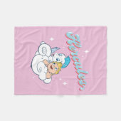Baby Hercules and Pegasus on a Cloud Fleece Blanke (Voorkant (Horizontaal))