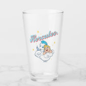 Baby Hercules and Pegasus on a Cloud Glass Glas (Voorkant)