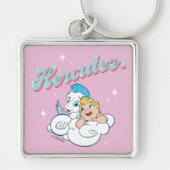 Baby Hercules and Pegasus on a Cloud Keychain (Voorkant)