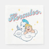 Baby Hercules and Pegasus on a Cloud Napkins Servet (Voorkant)