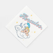 Baby Hercules and Pegasus on a Cloud Napkins Servet (Hoek)
