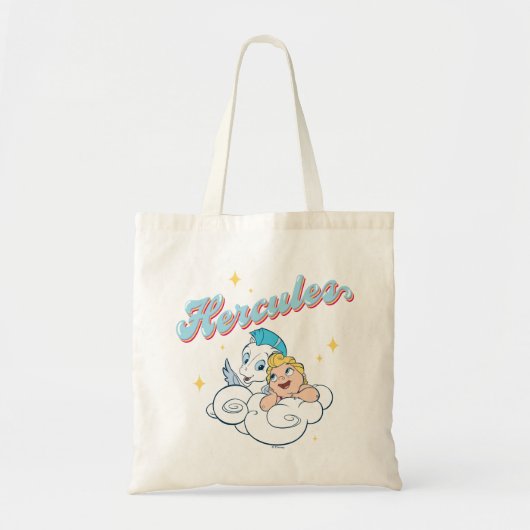 Baby Hercules and Pegasus on a Cloud Tote Bag (Voorkant)
