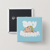Baby Hercules - Day Dreamer Button (Voorkant /achterkant)