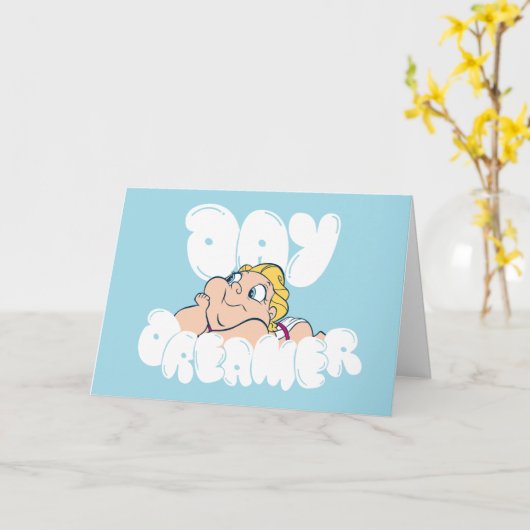 Baby Hercules - Day Dreamer Card Kaart (Gele Bloem)