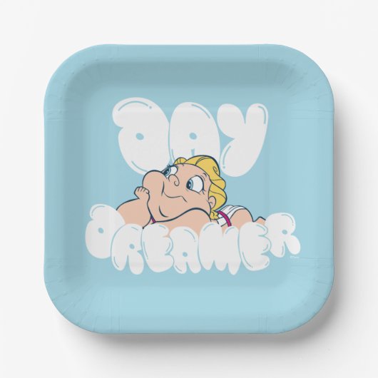 Baby Hercules - Day Dreamer Paper Plates Papieren Bordje (Voorkant)