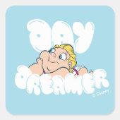 Baby Hercules - Day Dreamer Square Sticker (Voorkant)