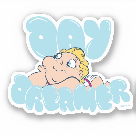 Baby Hercules - Day Dreamer Sticker (Voorkant)