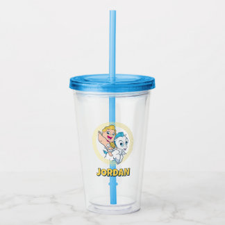 Baby Hercules Riding Pegasus Acrylic Tumbler Acryl Drinkbeker