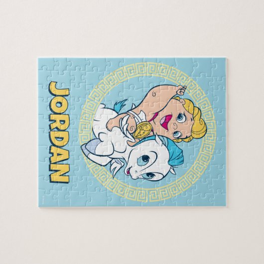 Baby Hercules Riding Pegasus Jigsaw Puzzle Legpuzzel (Horizontaal)