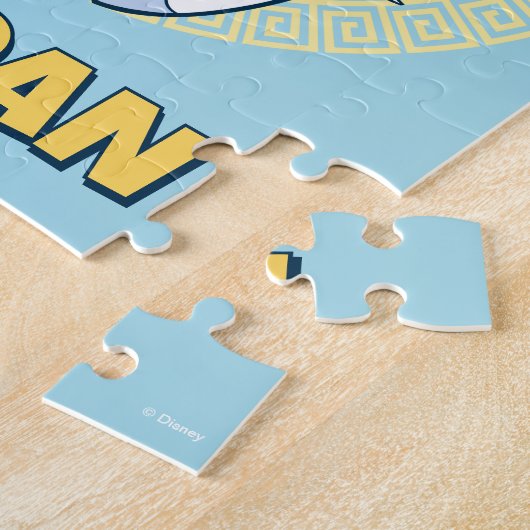 Baby Hercules Riding Pegasus Jigsaw Puzzle Legpuzzel (Zijkant)