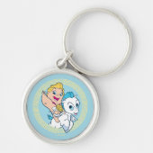 Baby Hercules Riding Pegasus Keychain (Voorkant)