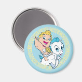 Baby Hercules Riding Pegasus Magnet (Voorkant / Achterkant)