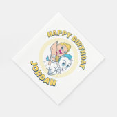 Baby Hercules Riding Pegasus Napkins Servet (Hoek)
