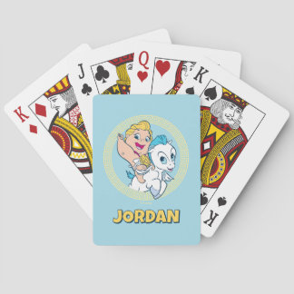 Baby Hercules Riding Pegasus Poker Cards Pokerkaarten