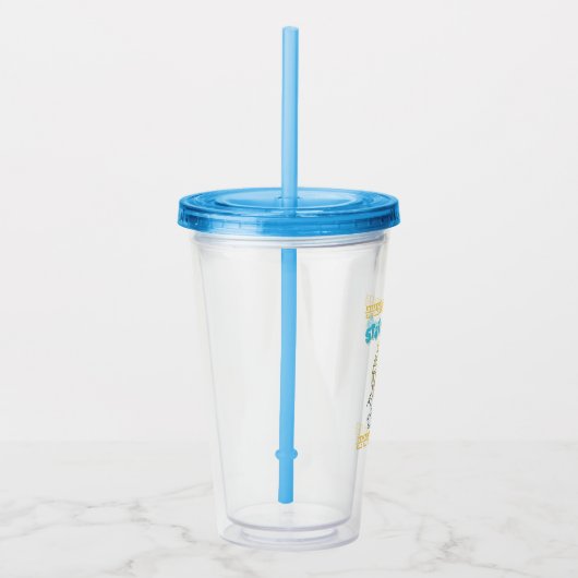 Baby Hercules - Stay Strong Acrylic Tumbler Acryl Drinkbeker (Rechts)