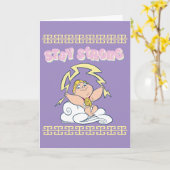 Baby Hercules - Stay Strong Card Kaart (Gele Bloem)