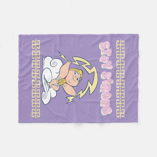 Baby Hercules - Stay Strong Fleece Blanket (Voorkant (Horizontaal))