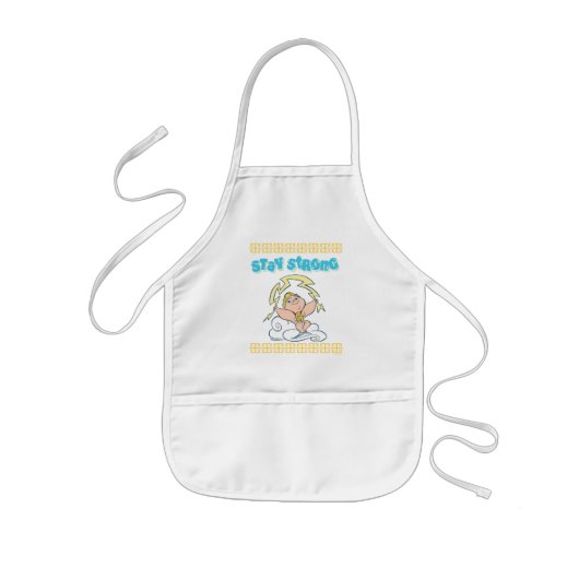 Baby Hercules - Stay Strong Kids' Apron Kinder Schort (Voorkant)