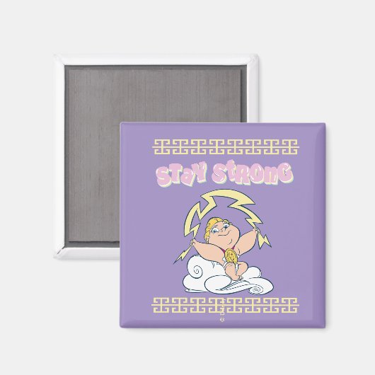Baby Hercules - Stay Strong Magnet (Voorkant / Achterkant)