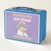 Baby Hercules - Stay Strong Metal Lunch Box (Achterkant)
