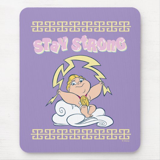 Baby Hercules - Stay Strong Mouse Pad Muismat (Voorkant)