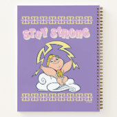 Baby Hercules - Stay Strong Notebook Notitieboek (Achterkant)