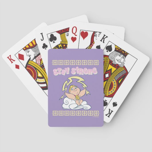 Baby Hercules - Stay Strong Poker Cards Pokerkaarten (Achterkant)